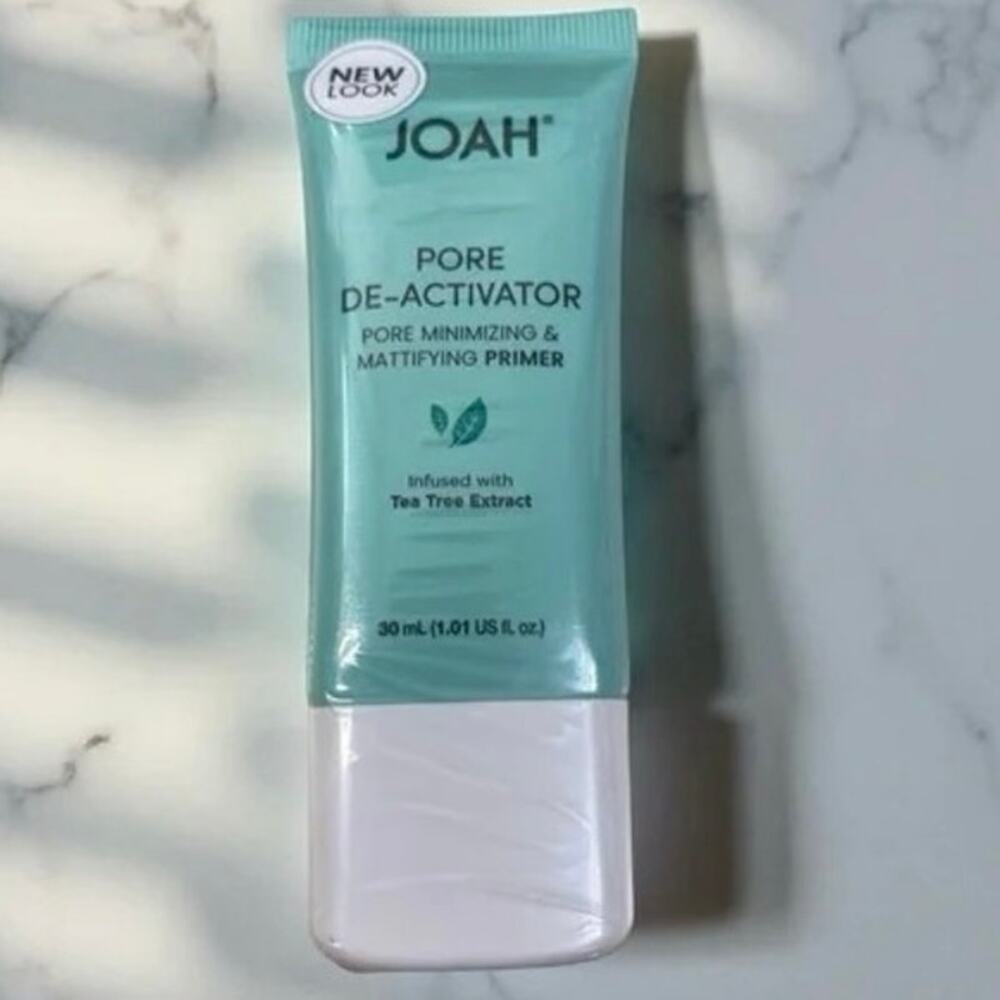 JOAH Pore De-Activator Primer 1.01oz Pore Minimizing Mattifying Tea‎ Tree NEW